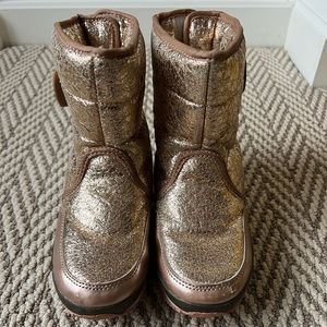 JCrew X Rubber Duck girls winter snow boots